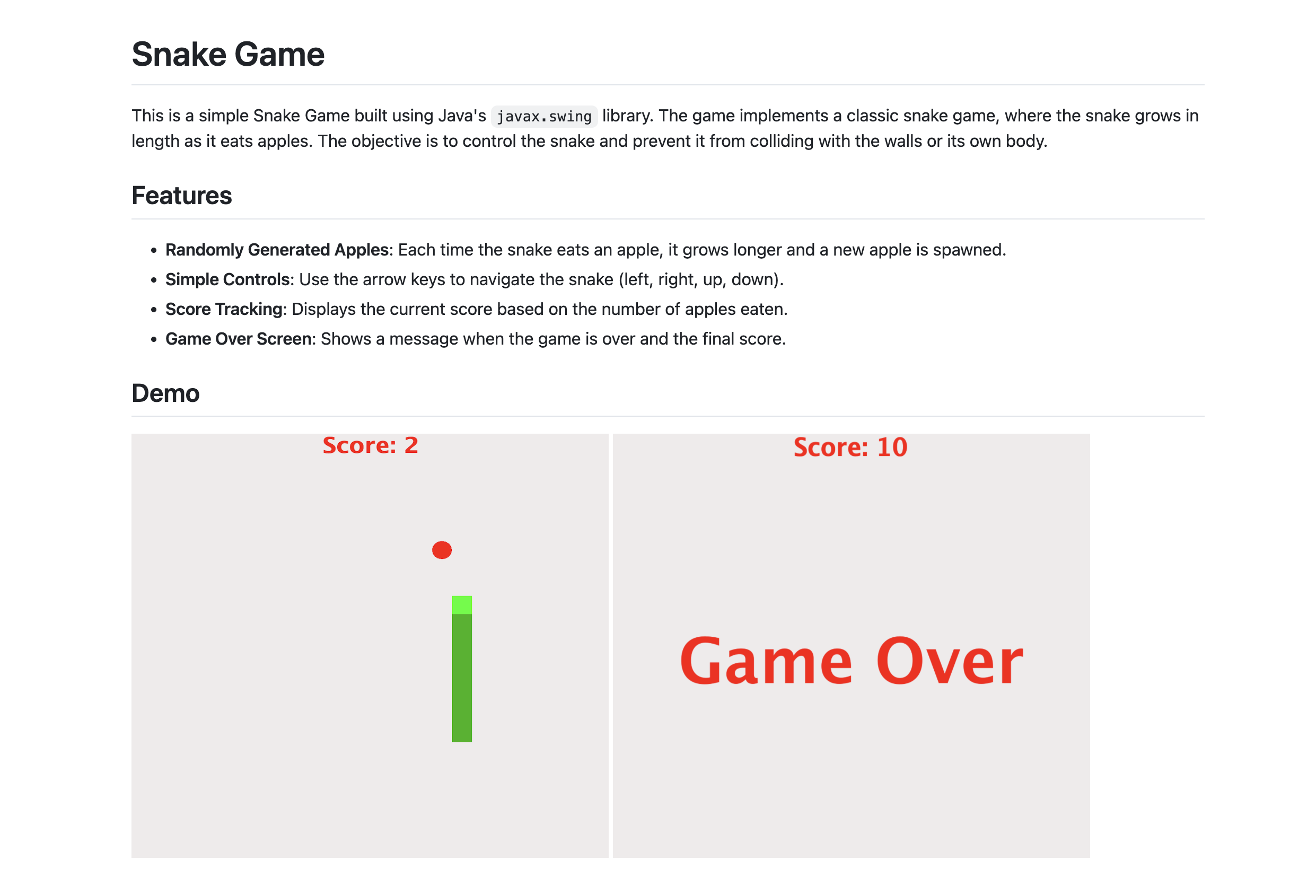 Snake Game